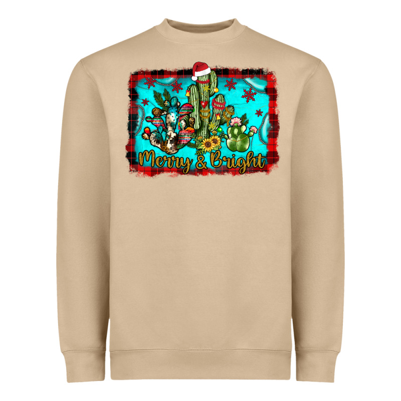 Merry & Bright Heavyweight Sweatshirt by JahusDesignShop | Teevron