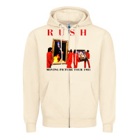 Sandshell rush moving pictures Zipper Hoodie - linhVisuals