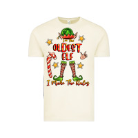 Im The Oldest Elf I Make The Rules Vintage Tee | Teevron