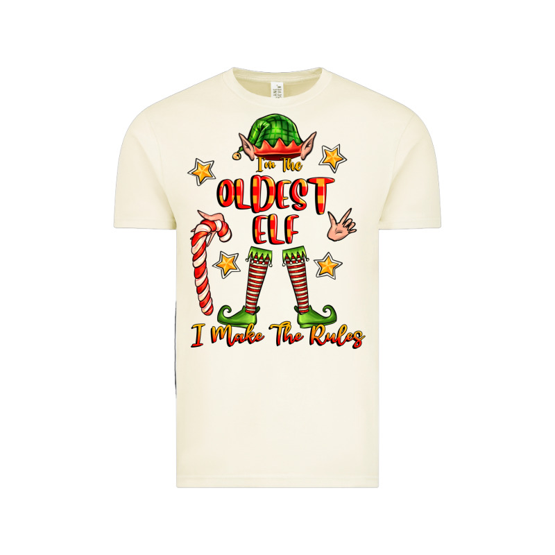 Im The Oldest Elf I Make The Rules Vintage Tee by FaDigitalArtStudio | Teevron