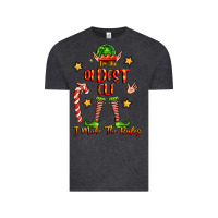 Vintage Black im the oldest elf i make the rules Vintage Tee - FaDigitalArtStudio