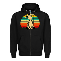 Black africa animals african safari retro Zipper Hoodie - linhVisuals