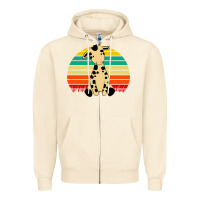 Africa Animals African Safari Retro Zipper Hoodie | Teevron