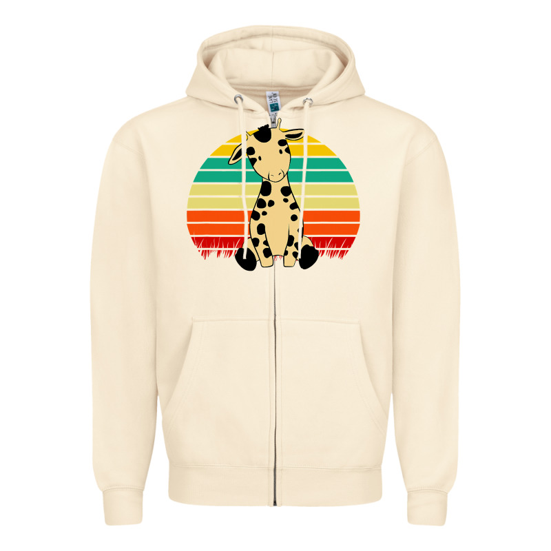 Africa Animals African Safari Retro Zipper Hoodie by linhVisuals | Teevron