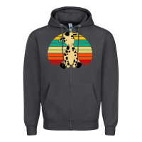 Smoke africa animals african safari retro Zipper Hoodie - linhVisuals