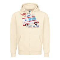 Sandshell emt paramedic wee woo ambulance boo Zipper Hoodie - linhVisuals