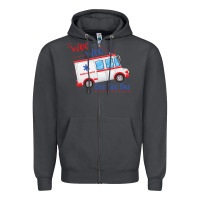 Smoke emt paramedic wee woo ambulance boo Zipper Hoodie - linhVisuals