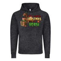 Vintage Black All I Want For Christmas Is A Horse Vintage Hoodie - LillyAllenDesigns