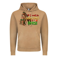 Vintage Camel All I Want For Christmas Is A Horse Vintage Hoodie - LillyAllenDesigns