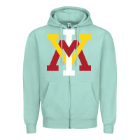 Seafoam vmi keydets Zipper Hoodie - linhVisuals