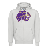 Dove Grey western carolina catamounts Zipper Hoodie - linhVisuals