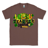 Chestnut Lucky Teacher Squad St. Patrick's Day Classic Tee - CowGirlArtShop