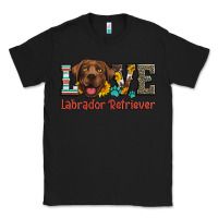 Black love labrador retriever Classic Tee - Artiststas