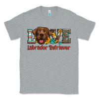 Heather Grey love labrador retriever Classic Tee - Artiststas