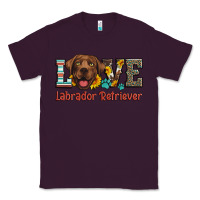 Plum love labrador retriever Classic Tee - Artiststas