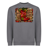 Storm cowboy boots christmas Heavyweight Sweatshirt - JahusDesignShop