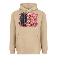 Mushroom you moo ve  me black angus Heavyweight Hoodie - RanaPortraitStore