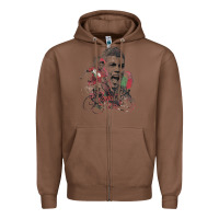 Chestnut cristiano cool Zipper Hoodie - linhVisuals