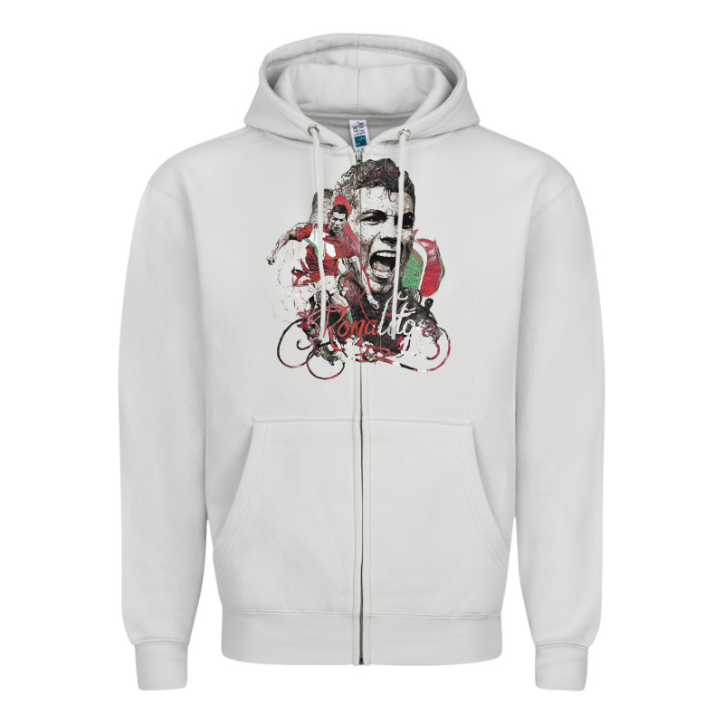 Cristiano Cool Zipper Hoodie by linhVisuals | Teevron