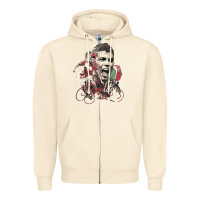 Sandshell cristiano cool Zipper Hoodie - linhVisuals