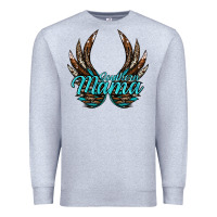 Heather Grey Southern Mama Premium Sweatshirt - JahusDesignShop