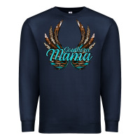 Navy Southern Mama Premium Sweatshirt - JahusDesignShop
