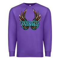 Purple Southern Mama Premium Sweatshirt - JahusDesignShop