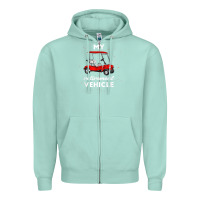 Seafoam my retirement vehicle golf cart retired plan Zipper Hoodie - linhVisuals