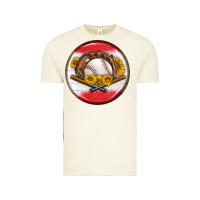 Vintage Arctic baseball with sunflower round earrings Vintage Tee - BundleAndBundleShop