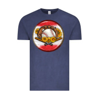 Vintage Denim baseball with sunflower round earrings Vintage Tee - BundleAndBundleShop