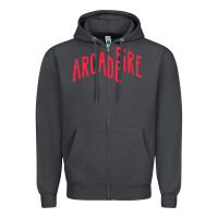 Smoke Arcade Fire Zipper Hoodie - linhVisuals
