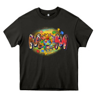 Asphalt autism mom Heavy Core Tee - CowGirlArtShop