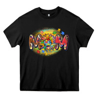 Black autism mom Heavy Core Tee - CowGirlArtShop