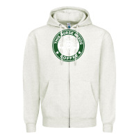 Oatmeal Heather nurse needs coffee lover Zipper Hoodie - linhVisuals