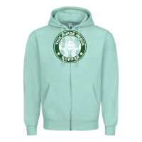 Seafoam nurse needs coffee lover Zipper Hoodie - linhVisuals