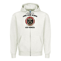 Bcs   University Of American Samoa Law School Essential Zipper Hoodie | Teevron