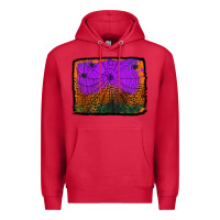 Cardinal halloween spider web background Premium Hoodie - Jasminsmagicworld