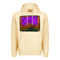 Pina Colada halloween spider web background Premium Hoodie - Jasminsmagicworld