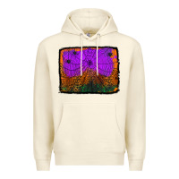 Sandshell halloween spider web background Premium Hoodie - Jasminsmagicworld