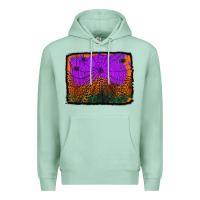 Seafoam halloween spider web background Premium Hoodie - Jasminsmagicworld