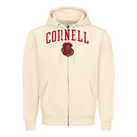 Sandshell mens cornell big red apparel black fan favorite arch t shirt Zipper Hoodie - linhVisuals