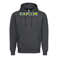 Smoke capcom Zipper Hoodie - linhVisuals