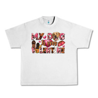 Lunar Rock my dog is my valentine Urban Heavy Tee - FaDigitalArtStudio