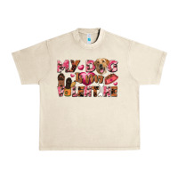 Sandshell my dog is my valentine Urban Heavy Tee - FaDigitalArtStudio