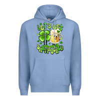 Colony Blue let's get shamrocked Premium Hoodie - Artiststas