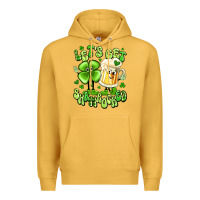 Mustard let's get shamrocked Premium Hoodie - Artiststas