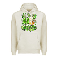 Oatmeal Heather let's get shamrocked Premium Hoodie - Artiststas