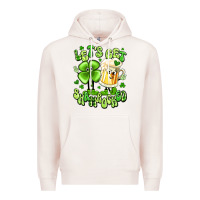 Pale Pink let's get shamrocked Premium Hoodie - Artiststas