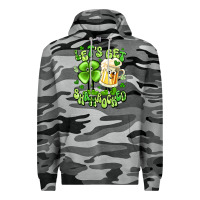 Slate Camo let's get shamrocked Premium Hoodie - Artiststas