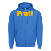 True Royal pratt institute Zipper Hoodie - linhVisuals